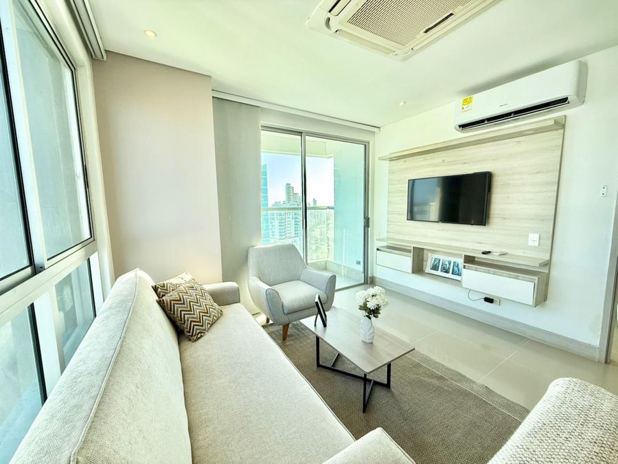 Apartamento moderno de 1 dormitorio vista al mar  2