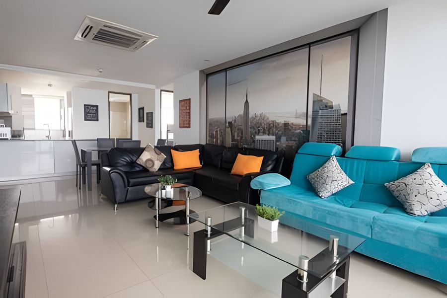 Espectacular Apto de 2 Hab en Piso 27-Morros City 2