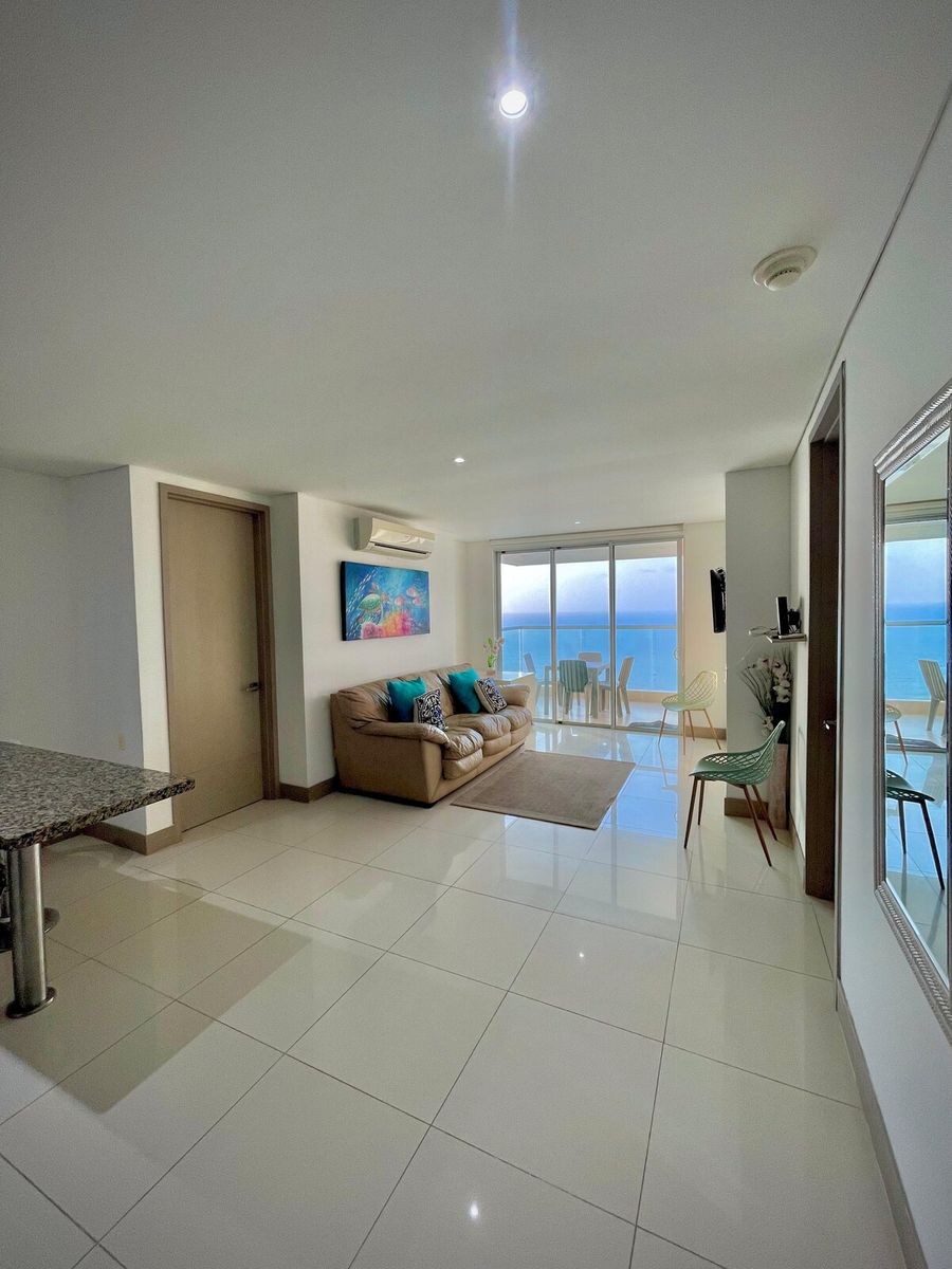 Apartamento Frente al Mar Piso 21 2 Habitaciones 2