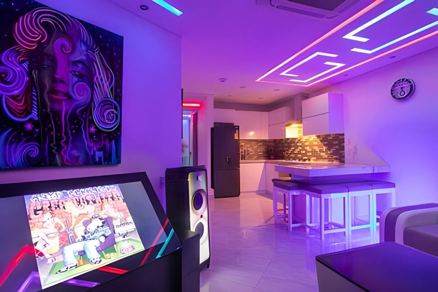 Moderno y lujoso Apt con 3 Hab, Guest Allowed