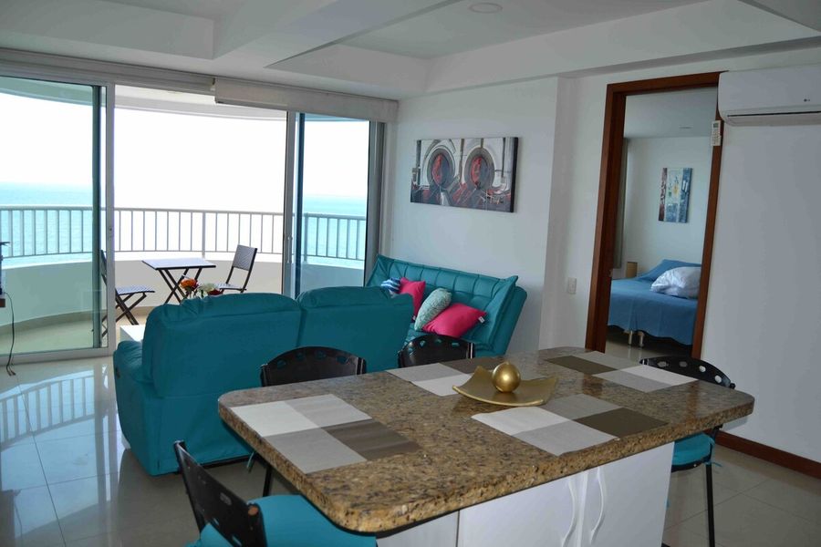 Apartamento piso bajo frente al mar de Bocagrande 4