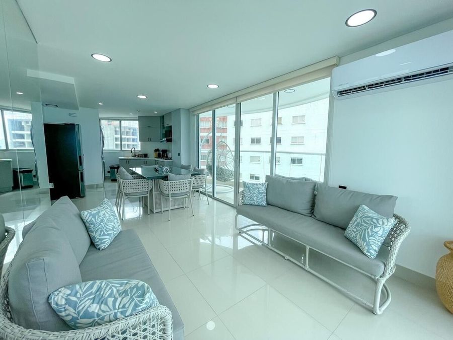 Cartagena, vista al Mar- 3 habitaciones 3