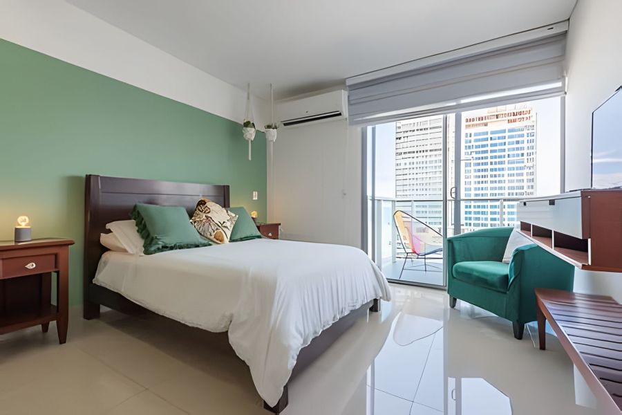 Lujoso Apto de 2 habitaciones en piso 16-Infinitum 2