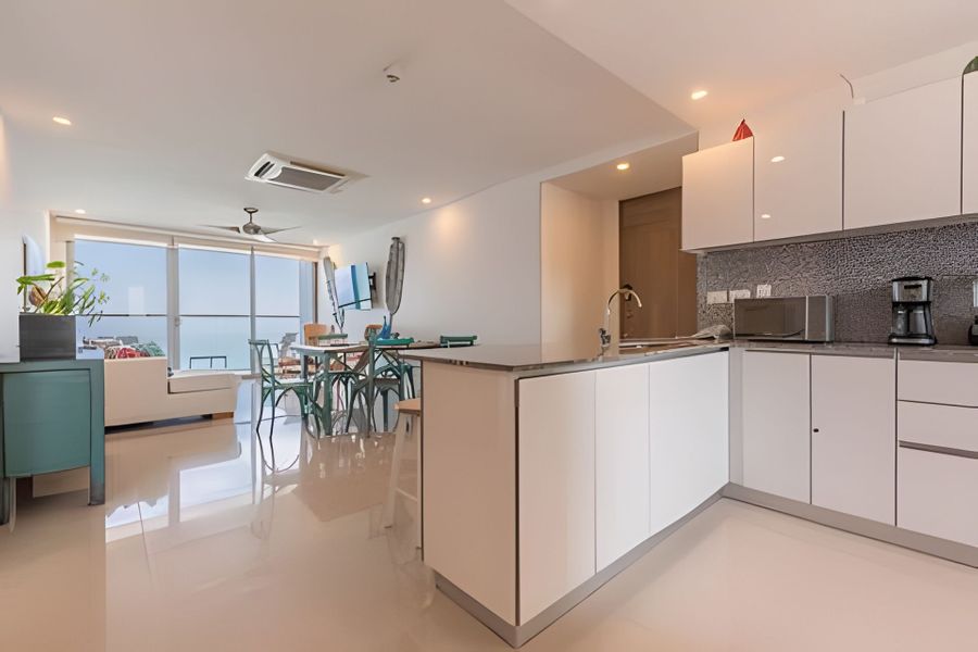 Lujoso Apto de 2 habitaciones en piso 30 4