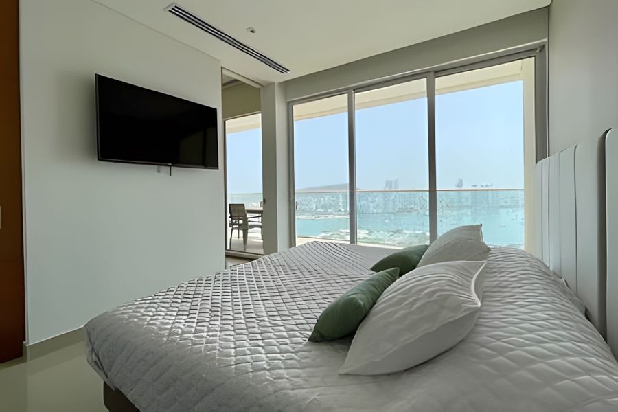 Lujoso Apto de 1 Habitación en Piso 17 -H2 Hyatt