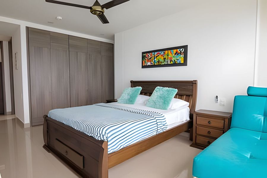Espectacular Apto de 2 Hab en Piso 27-Morros City 5