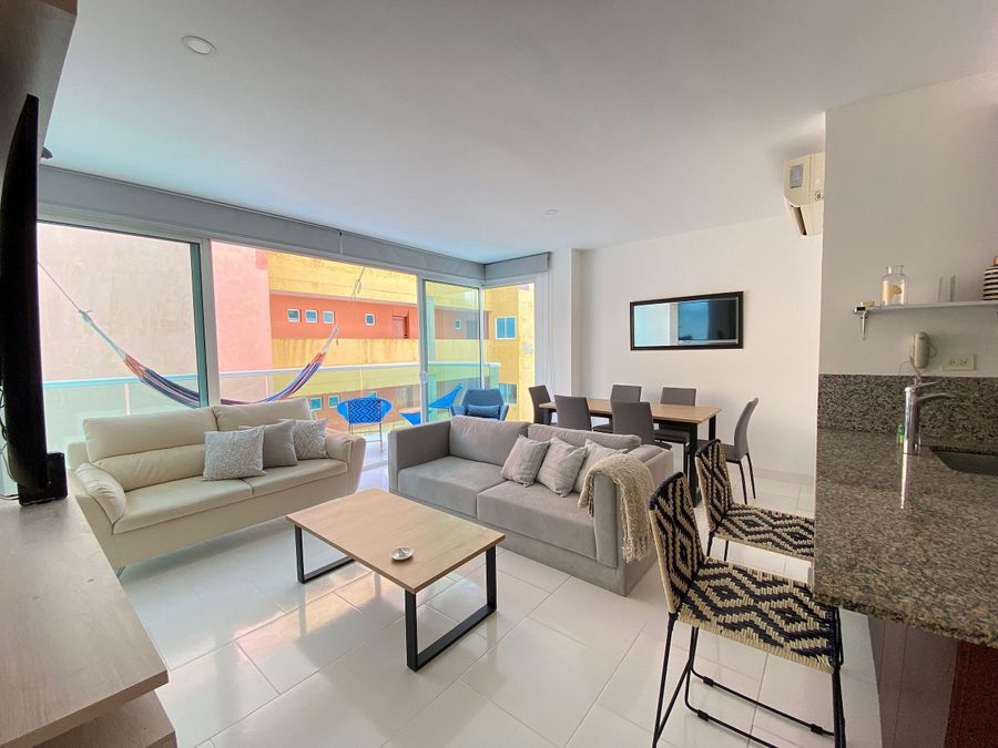 Apartamento de 2 habitaciones con vista al mar-605 3