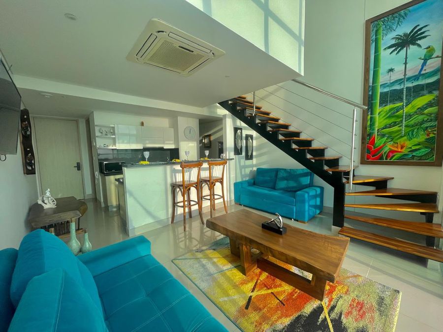 Moderno y lujoso duplex piso 32 Bocagrande