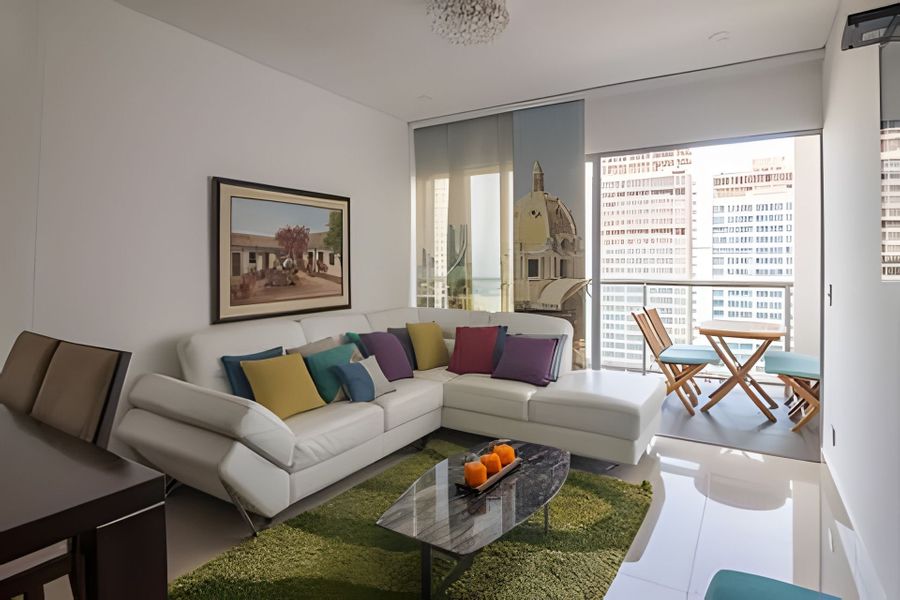 Lujoso Apto de 2 habitaciones en piso 23-Infinitum 2