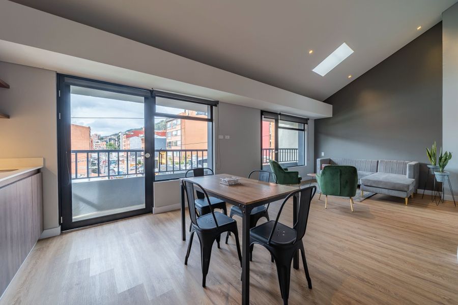 Maravilloso 1BR @Zona G con Balcon & Lavanderia 4