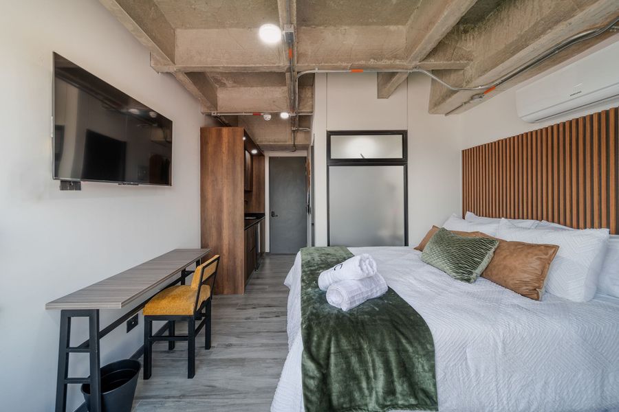 |Ahead| Urbano Loft cerca al aeropuerto + Parking 5
