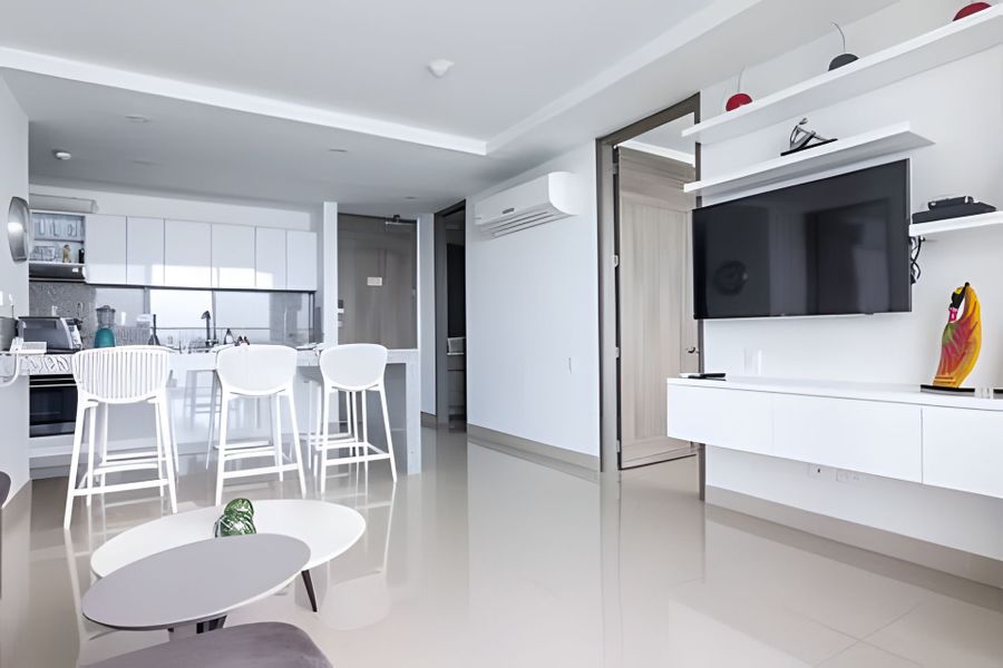 Espectacular Apto Piso 21 de 2 Hab - Morros City 3