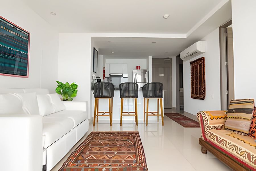 Lujoso Apto de 1 Habitación en Piso 14-Morros City 2