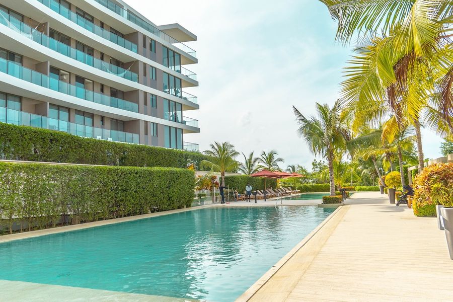 Moderno Apartamento, playa privada 3