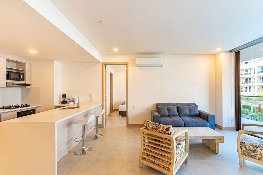 2BR Encantador Apt en Morros Zoe + Piscina 3