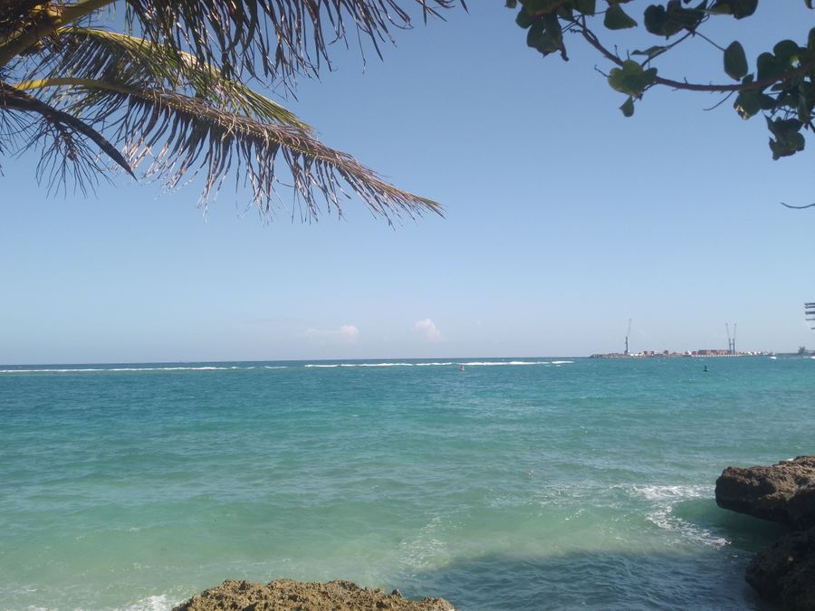 Apartamento azul vista al mar.