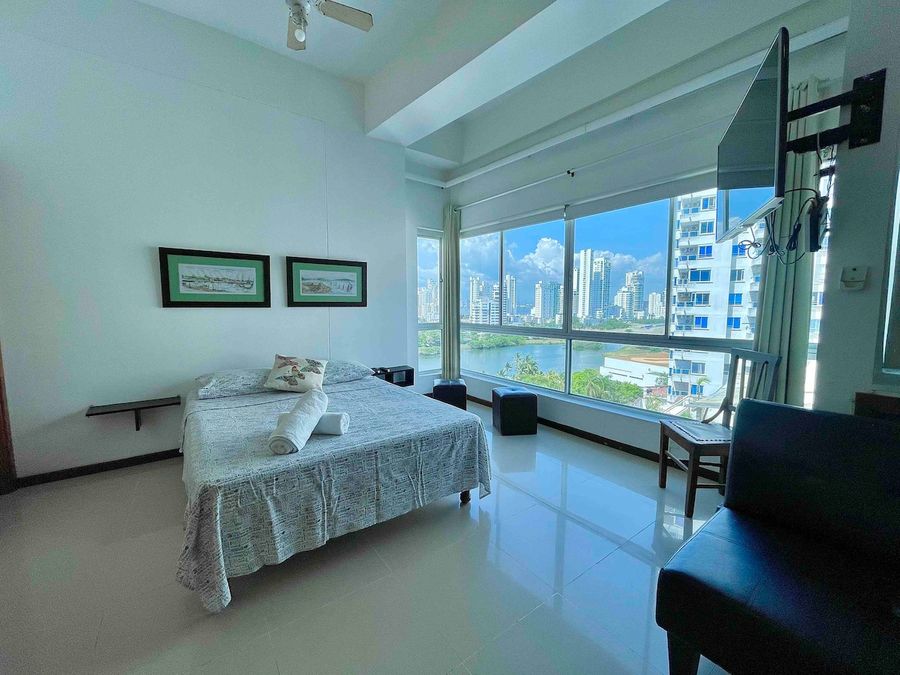Apartaestudio con vista al lago y cerca a la playa 4