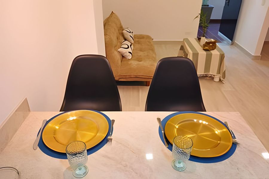 Apartstudio en corazón de C. Amurallada, Cama king 2