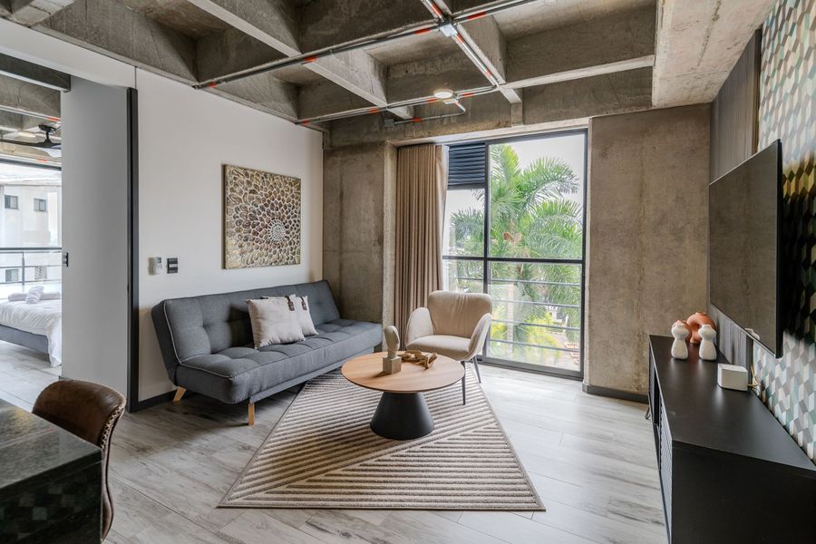 |Ahead| Nuevo 1BR cerca al aeropuerto con parking 2