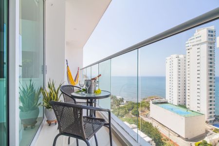 Rodadero: vista al mar, piscina, 3 hab, 10 pers