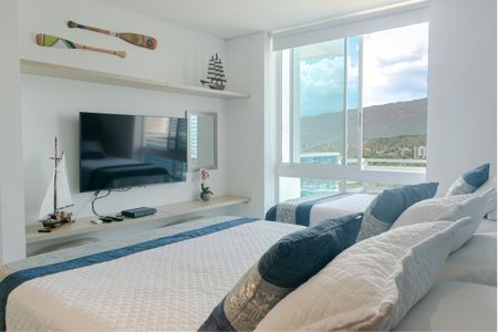 Santa Marta: Apartamento con playa privada 