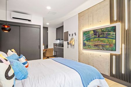 RM505 | Estudio moderno | Piscina, gimnasio y wifi rápida | Sa