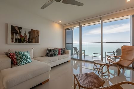 Lujoso Apto de 2 habitaciones en piso 30