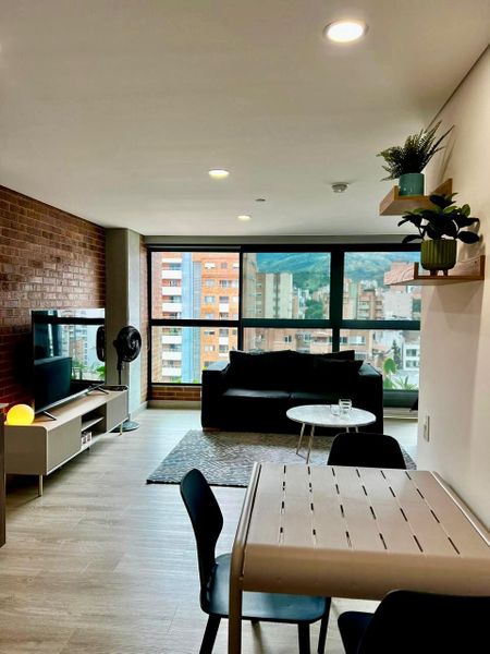 Apartamento Loft en Medellin con aire acondicionad