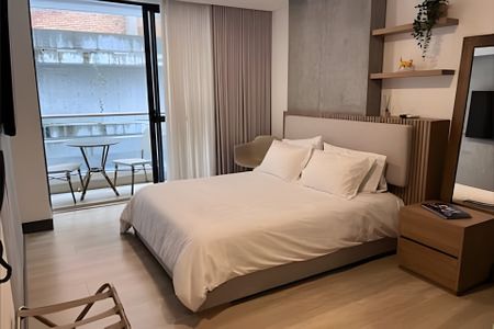 RM209 |Estudio Magnífico | Balcón, piscina y sauna