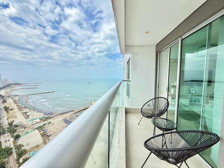 Apartamento moderno de 1 dormitorio vista al mar 